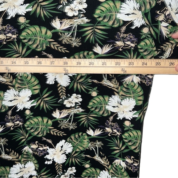 Banana Republic polo style Hawaiian print shirt, XXL - Picture 5 of 6